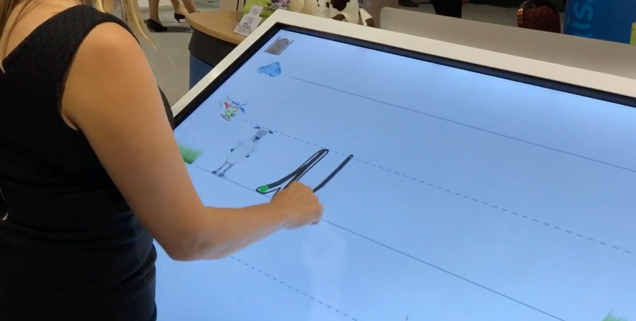 Using the interactive whiteboard